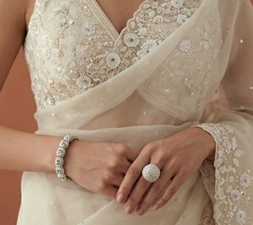 Ivory Chiffon