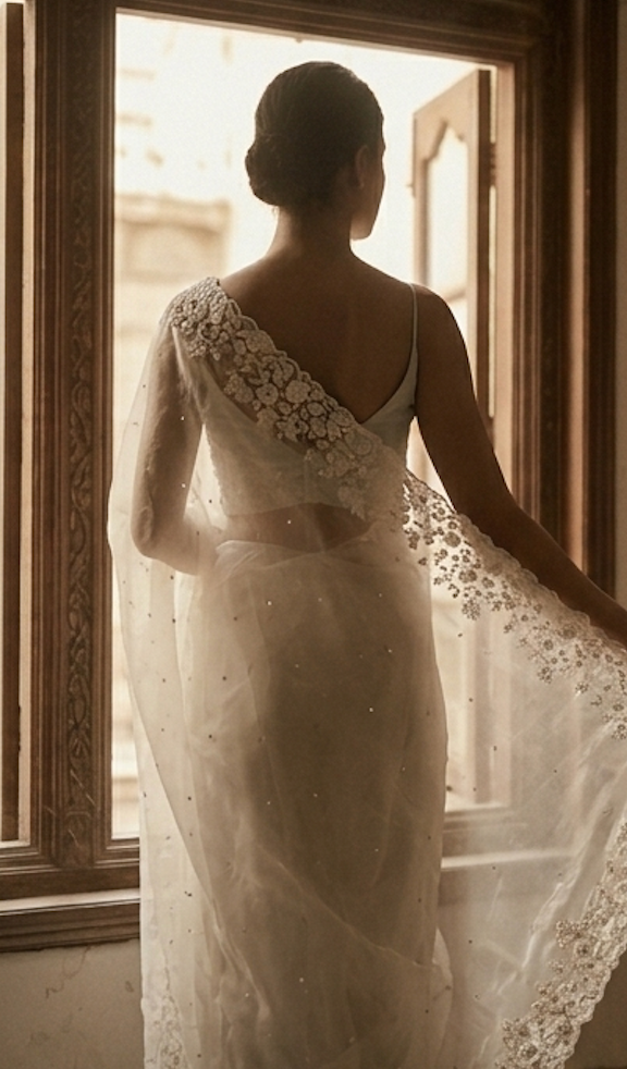 Ivory Chiffon