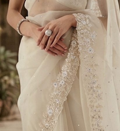 Ivory Chiffon